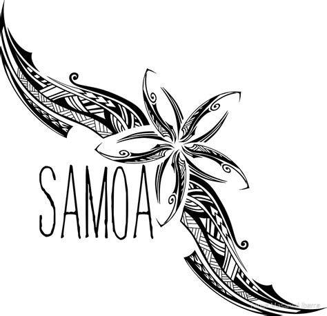 Samoan Flower Drawing At Getdrawings Free Download