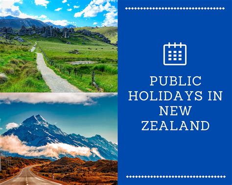 Public Holidays In New Zealand In Year