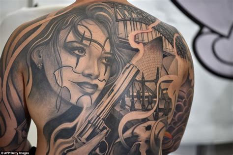 Thousands Of Body Art Fans Attend Sydney Tattoo Festival Daily Mail