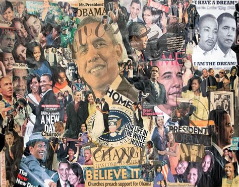 16x20 44th President Collage Moments 4chen Collage Moments Crafts