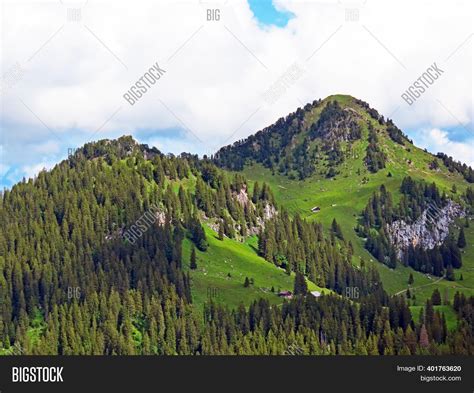Alpine Mountain Hills Image And Photo Free Trial Bigstock