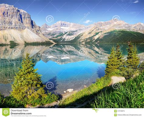 Canadian Landscape Banff National Park Stock Image Image Of Adventure Parkway 57318875