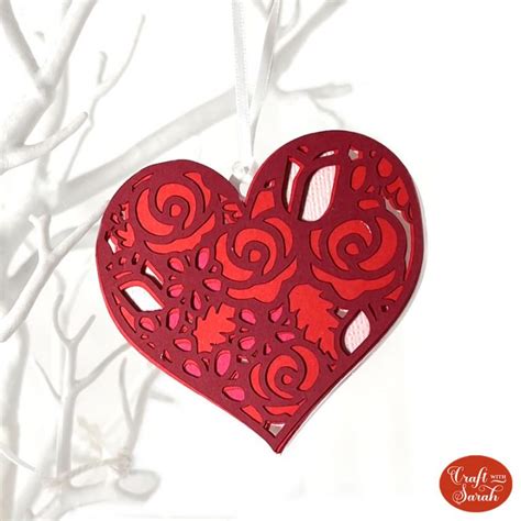 Make Beautiful Diy Heart Ornaments For Valentines Tree Decorations