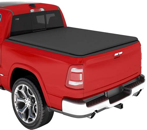 Kscpro Soft Roll Up Truck Bed Tonneau Cover Fits 2009 2023 Dodge Ram
