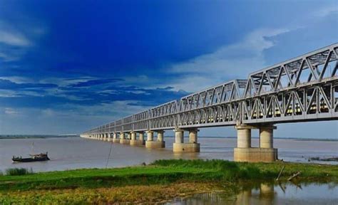 Longest Beam Bridge In India The Best Picture Of Beam