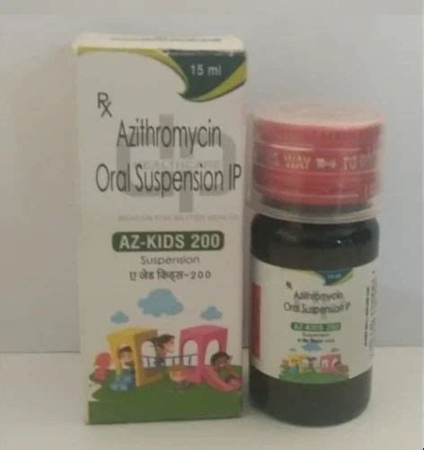 Azithromycin 200 Mg 5 Ml Suspension At Rs 53bottle Azithromycin Dry