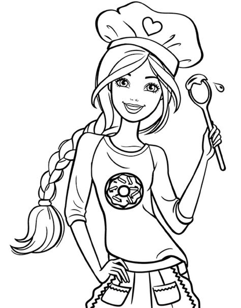 Coloring Sheets For Girls Barbie And Doll 101 Coloring