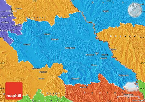 Political Map Of Iasi