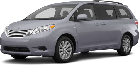 2017 Toyota Sienna Price Value Ratings And Reviews Kelley Blue Book