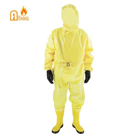 Good Sealed Rubber Pvc Chemical Protective Safety Suitsafety Suit