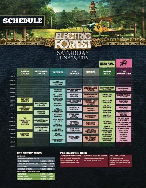 Electric Forest Reveals 2016 Daily Schedules And Performance Contest Winners