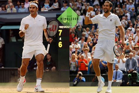 Wimbledon Men S Final Preview Can Cilic Stop The Unstoppable Federer Tennis Com