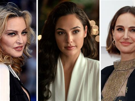 Gal Gadot Madonna Natalie Portman y más estrellas de Hollywood apoyaron a Israel en medio de