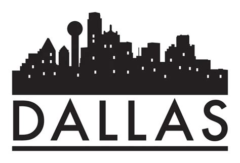 ᐈ Dallas Skyline Drawing Stock Vectors Royalty Free Dallas Skyline