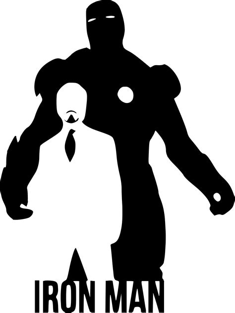 Superhero Silhouette Silhouette Clip Art Iron Man Painting Iron Man