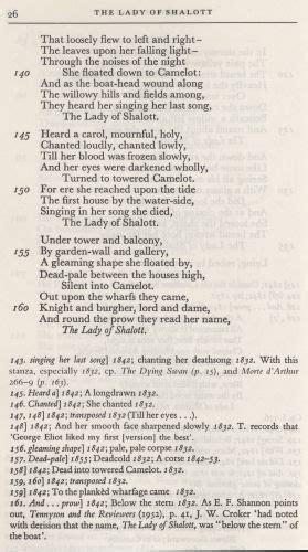The Lady Of Shalott By Alfred Lord Tennyson The Lady Of Shalott