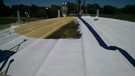 Elastomeric Coating And Spray Polyurethane Foam Roofing
