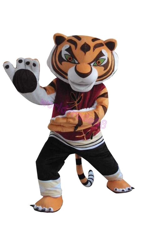 Custm Made Tigress Tiger Kung Fu Panda Mascot Costume Fancy Dresscheap