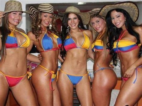 The Sexiest Colombian Fans World Cup Brazil Part Mycolombianwife Com