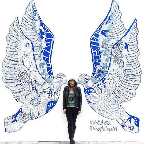 Interview With Wing Mural Artist Kelsey Montague
