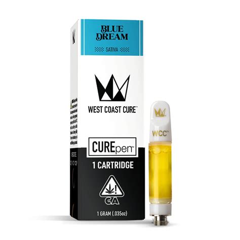 West Coast Cure Blue Dream Curepen Cartridge 1g Weedmaps