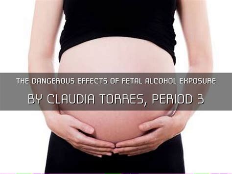 the dangerous effects of drinking while pregnant by