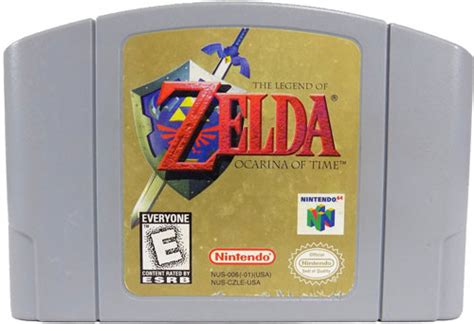 Legend Of Zelda Ocarina Of Time N64 Game Cartridge Dkoldies