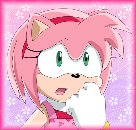 Amy Rose Cute By Kittykun123 On Deviantart Rosé Cute Amy Rose Sonic