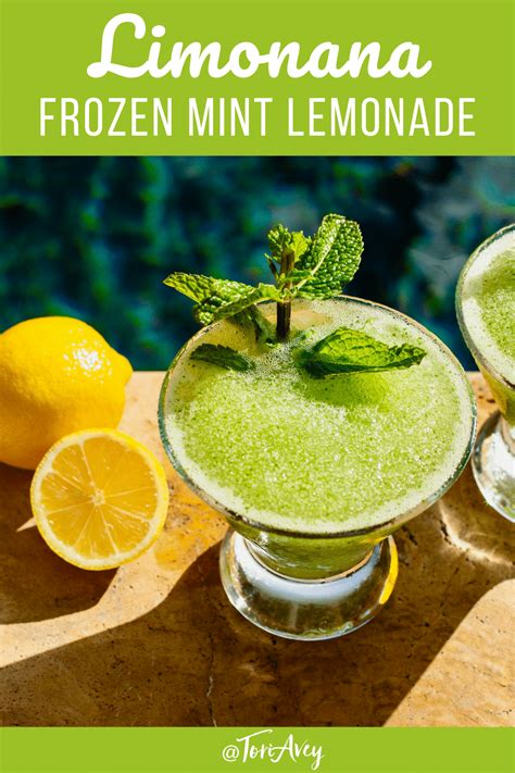 Limonana Frozen Mint Lemonade