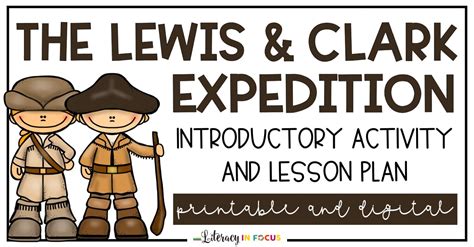 Lewis And Clark Expedition Intro Activity And Lesson Plan Pdf