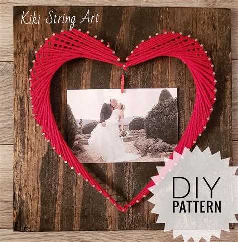 Printable Heart String Art Template Web First You’ll Want To Find An Image You’d Like To Use