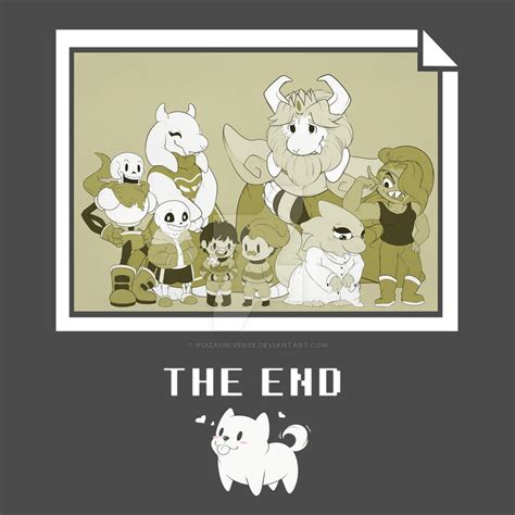 Undertale The End By Ruizauniverse On Deviantart