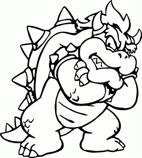 Print and download your favorite coloring pages to color for.our coloring pages are free and classified by theme, simply choose and print your drawing to color for hours! Super Mario Bros Characters Coloring Pages - Coloring Home