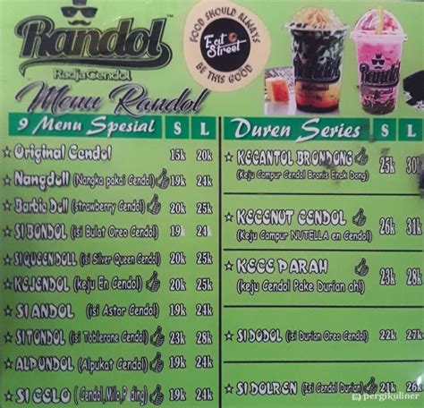 Selalu Diperbarui Menu Randol Gajah Mada