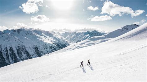 Two Man Hiking On Snow Mountain · Free Stock Photo
