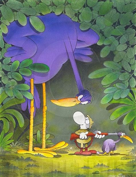 An Image Of A Cartoon Character In The Jungle