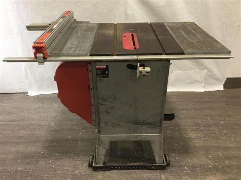 Sold Price 10in Craftsman Table Saw Model 152221040 December 6