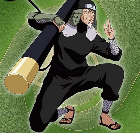 Hiruzen Sarutobi Anime Naruto Series Naruto