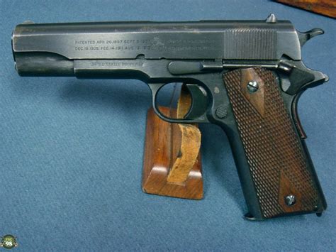 Sold Us Ww1 Colt 1911 Black Army Aug 1918 Very Sharp Pistol Pre98