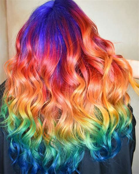pinterest agathamont3🌻 mermaid hair color hair styles rainbow hair color