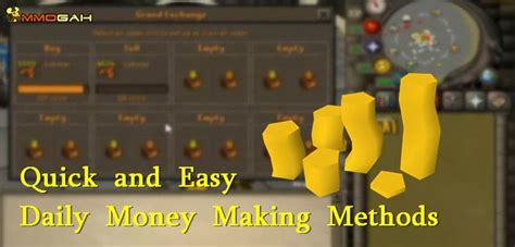 Osrs Gold Guide 3 Quick And Easy Daily Money Making Methods Old