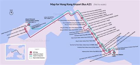 A21 Bus Route Map Hong Kong A21 Bus Route Map China
