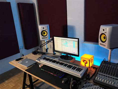 Asking the community questions about studio setups, furniture, and gear are welcome. My New Studio Setup (It was a bedroom once ...