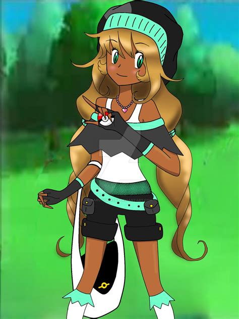 Pokemon Trainer Aya Oc By Narutoninjaz On Deviantart