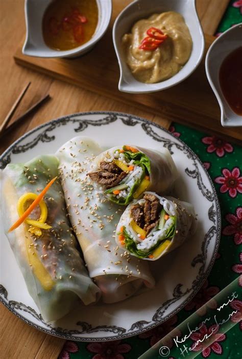 Probieren sie dieses und weitere rezepte von eat smarter! Kochen mit Herzchen | Vietnamesische frühlingsrollen