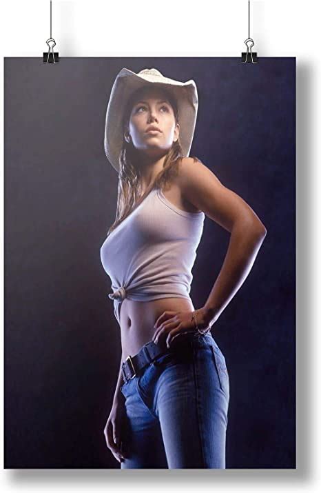 Jessica Biel Sexy Movie Actress A A A A A Satin Photo Poster