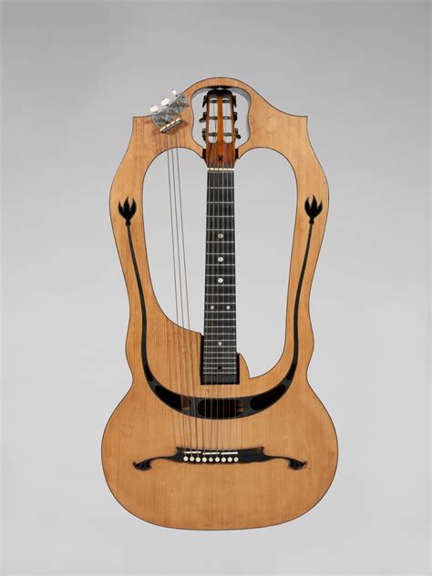Chitarra Lyra Or Harp Guitar 1915 Guitar Heroes The Metropolitan