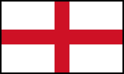 L'image est téléchargeable en qualité haute. File:Flag of England (bordered).svg — Wikimedia Commons