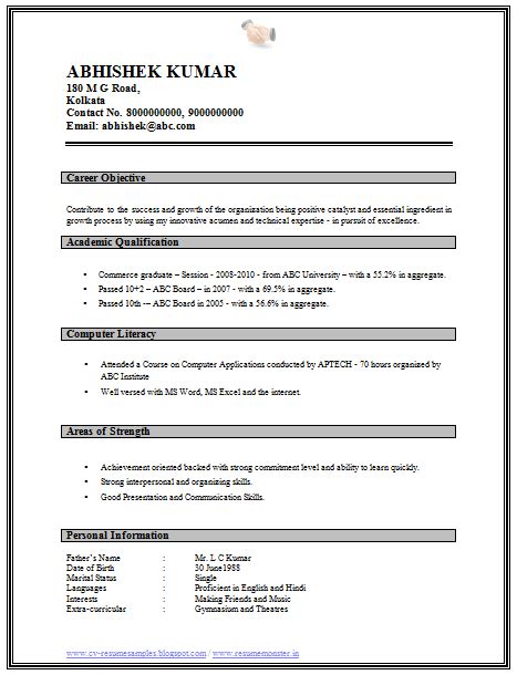 graduate resume format  resume format resume format