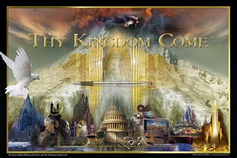 Prophetic Art Jesus Kingdom The Kingdom Of God